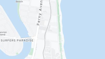 Hotel location map