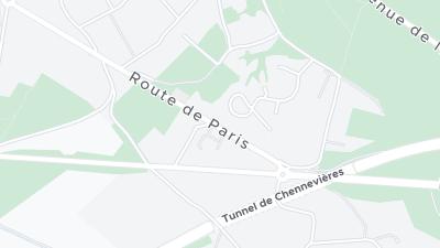 Карта локализации отеля