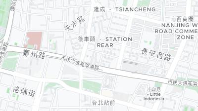 Hotel location map