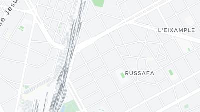 Hotel location map