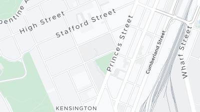 Mapa de localização do hotel