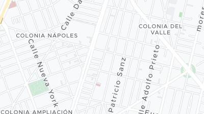 Hotel location map