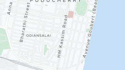 Hotel location map