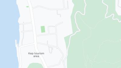 Mapa de localização do hotel