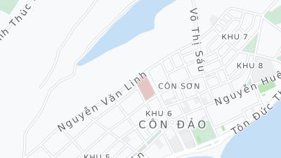 Hotel location map