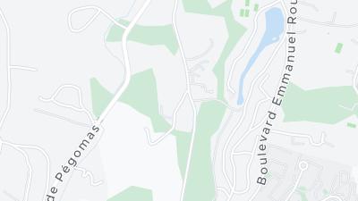 Kort over hotellets beliggenhed