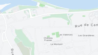 خريطة موقع الفندق