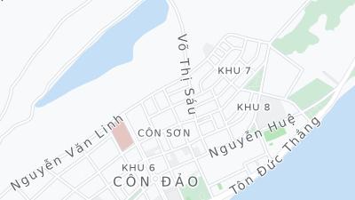 Hotel location map
