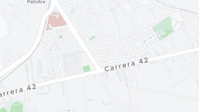 Hotel location map