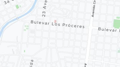 Hotel location map