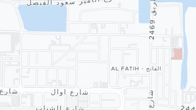 Hotel location map