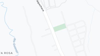 Kaart met de situering van het hotel