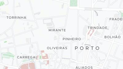 Mapa de localização do hotel