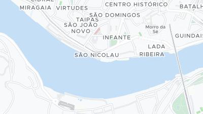 Hotel location map