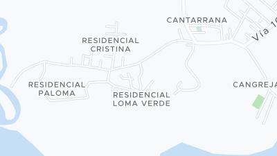 Hotel location map
