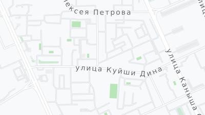 Hotel location map