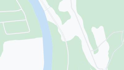 Kaart met de situering van het hotel