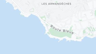 Hotel location map