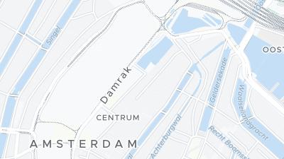 Mapa de localização do hotel