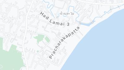 Mapa de localização do hotel