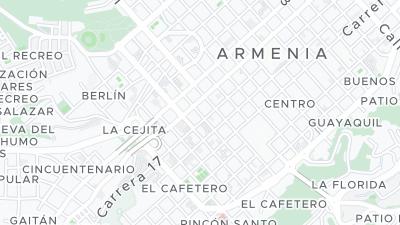 Hotel location map