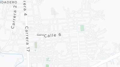 Hotel location map