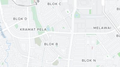 Kaart met de situering van het hotel