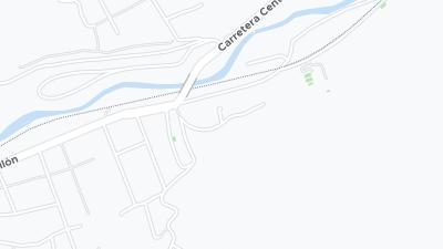 Kaart met de situering van het hotel