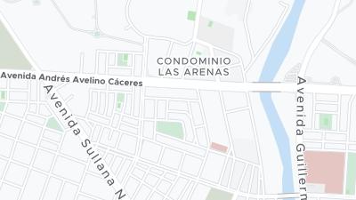 Hotel location map