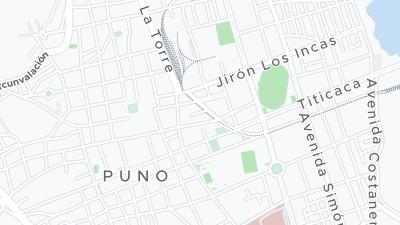 Hotel location map