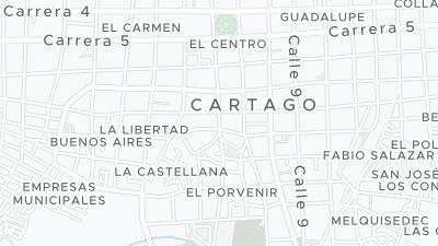 Kaart met de situering van het hotel