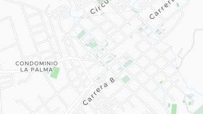 Hotel location map