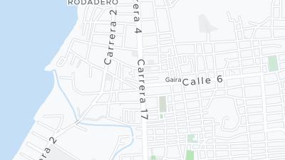 Hotel location map