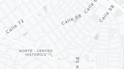 Hotel location map