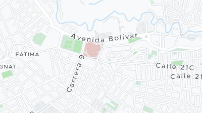 Mapa de localización del hotel