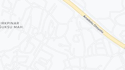 Hotel location map