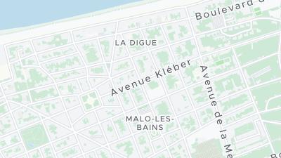 Hotel location map