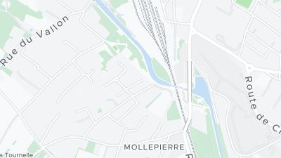 Visa hotellet på en karta