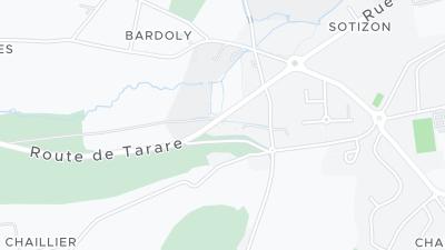 خريطة موقع الفندق