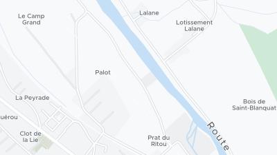 خريطة موقع الفندق