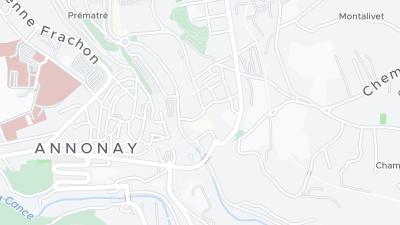 호텔 위치 지도