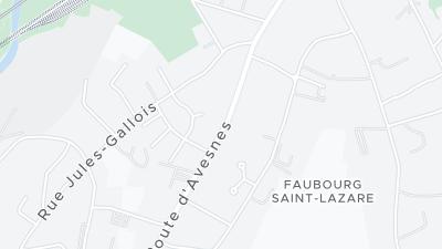 Карта локализации отеля