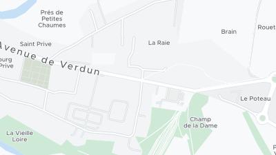 호텔 위치 지도