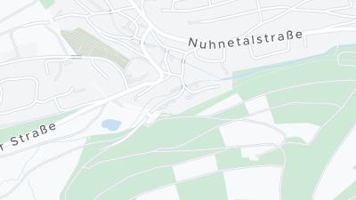 Hotel location map