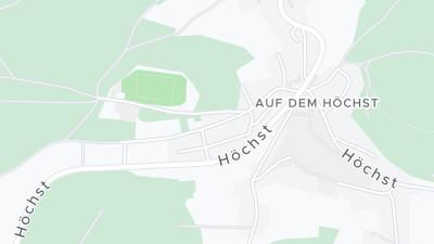 Mapa de localização do hotel