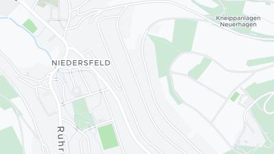 Hotel location map