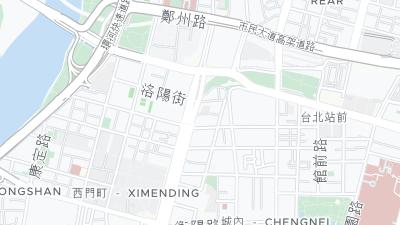 Hotel location map