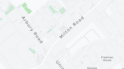 Mapa de localização do hotel