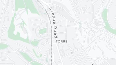 Hotel location map