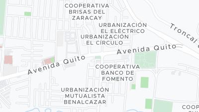 Hotel location map